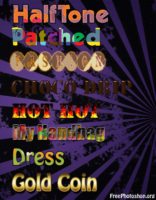 photoshop layer styles