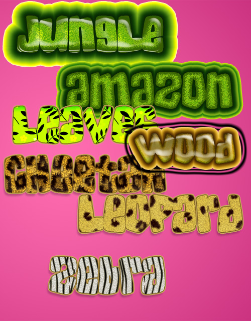 jungle style effect