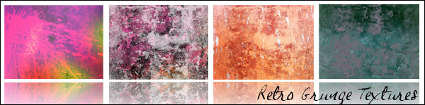retro grunge textures