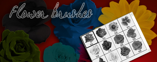 flower brushes