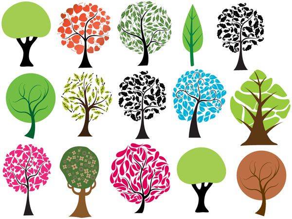 Trees Vectors, Brushes, PNG, Pictures and Shapes - Free Downloads and ...